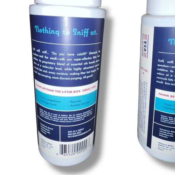 Rocco & Roxie Litter Box Additive Odor Eliminator Urine Deodorize 12 oz Lot x3 - Picture 9 of 12
